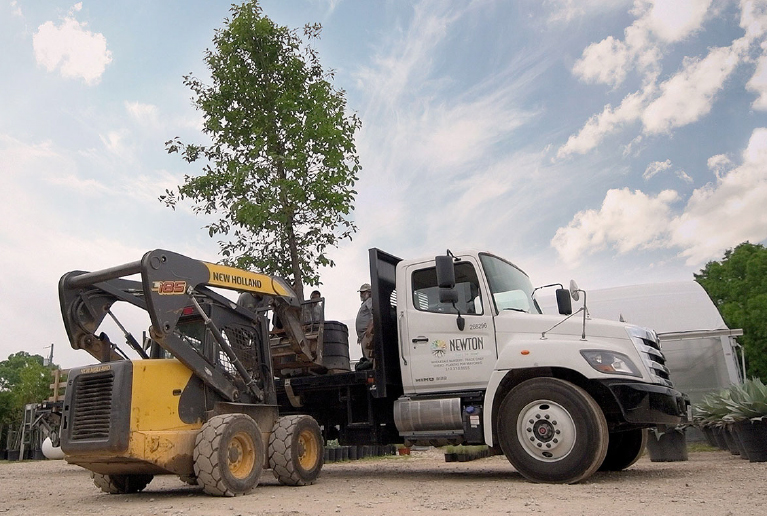 A Newton Nurseries Truck